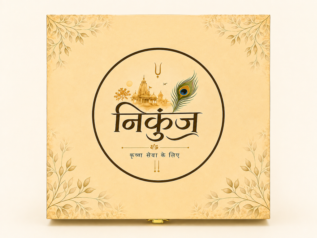 Premium Green Floral Laddu Gopal Poshak | Designer Pearl & Stone Work Shringar Dress